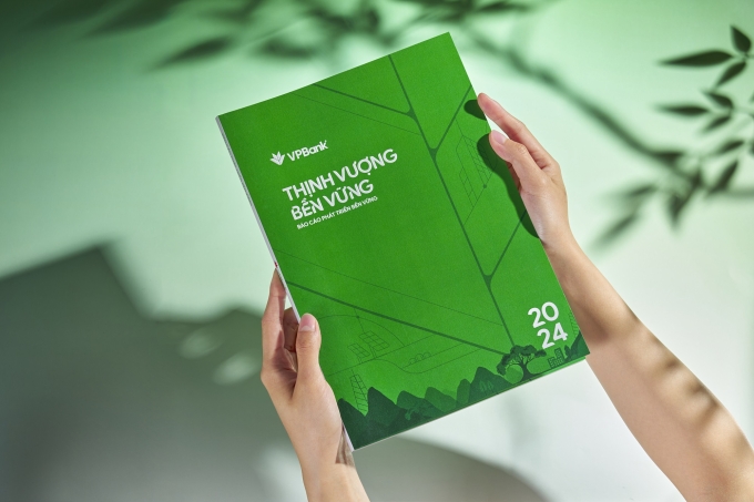 Báo cáo Phát triển Bền vững của VPBank được lập theo tiêu chuẩn của GRI và tham chiếu 17 SDGs của Liên Hợp Quốc. Ảnh: VPBank