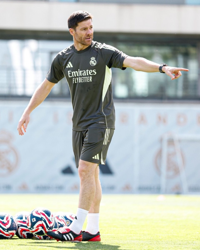 Xabi Alonso của Real Madrid là một trong những HLV mới cùng đội bóng ra mắt tại FIFA Club World Cup 2025. Ảnh: Real Madrid CF