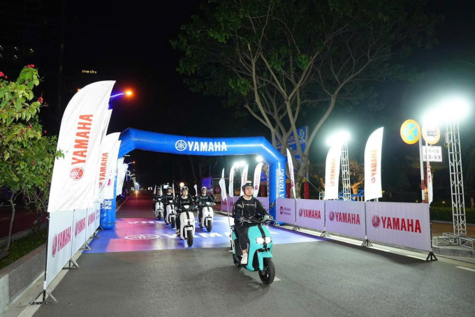 Yamaha tham gia dẫn đoàn tại VM Nha Trang 2024. Ảnh: VM