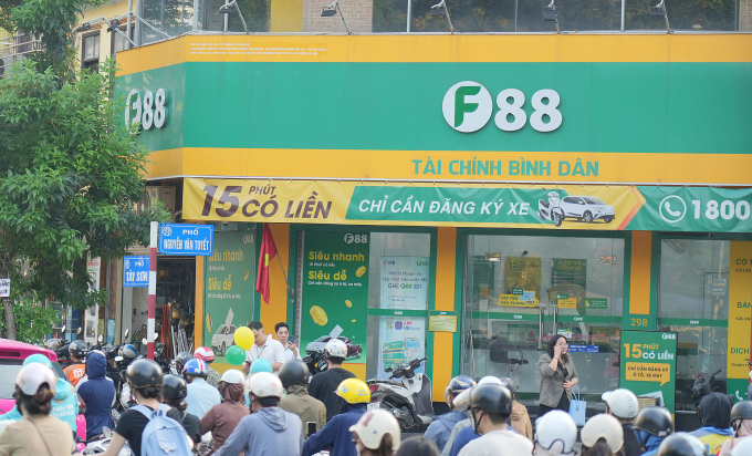 Điểm giao dịch F88. Ảnh: F88