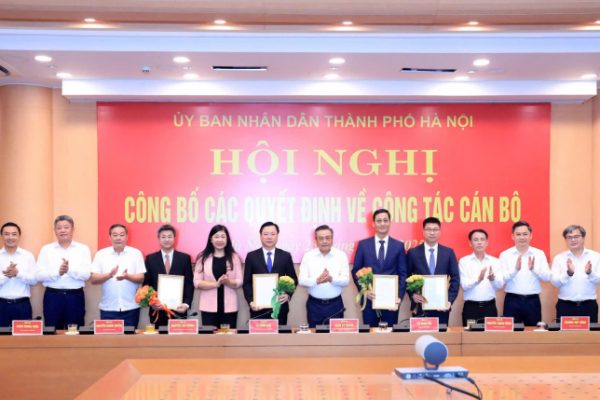 Hà Nội: Kiện toàn 4 chức danh lãnh đạo cấp sở