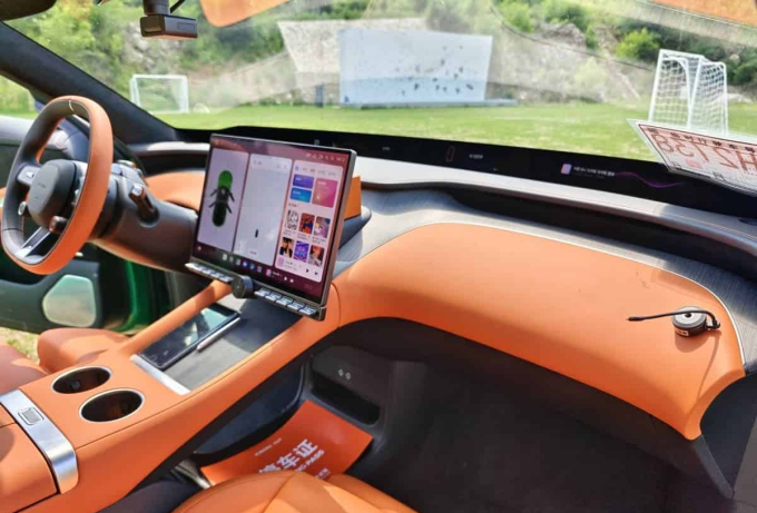 Khoang lái của Xiaomi YU7. Ảnh: GarenaEV
