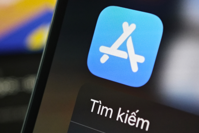 Biểu tượng ứng dụng App Store trên iPhone. Ảnh: Tuấn Hưng