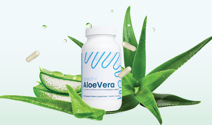 Sản phẩm AloeVera của Công ty TNHH Unicity Marketing Việt Nam. Ảnh: Unicity