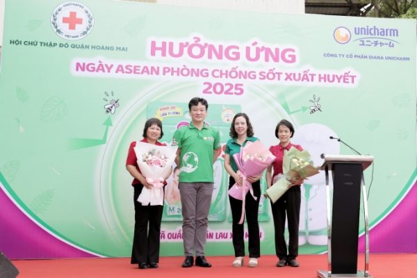Diana Unicharm hưởng ứng ngày ASEAN phòng chống sốt xuất huyết