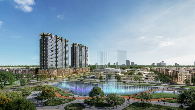 Phối cảnh dự án Lumière Midtown. Ảnh: Masterise Homes