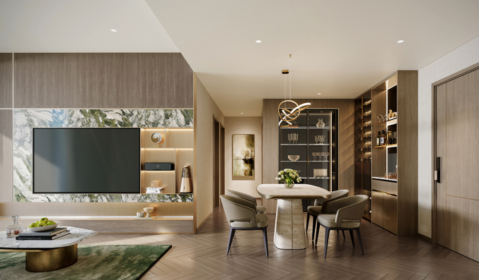 Phối cảnh căn hộ. Ảnh: Masterise Homes