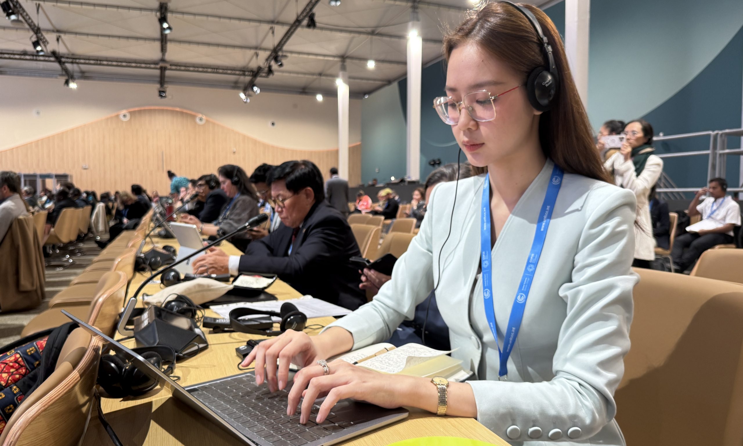 Bảo Ngọc dự các chương trình về biến đổi khí hậu tại COP 29