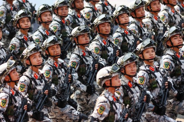 Quảng trường Ba Đình mở rộng: Chuẩn bị diễu binh Quốc khánh