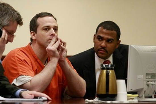 Richard Scott Harper ra tòa. Ảnh: Murderpedia