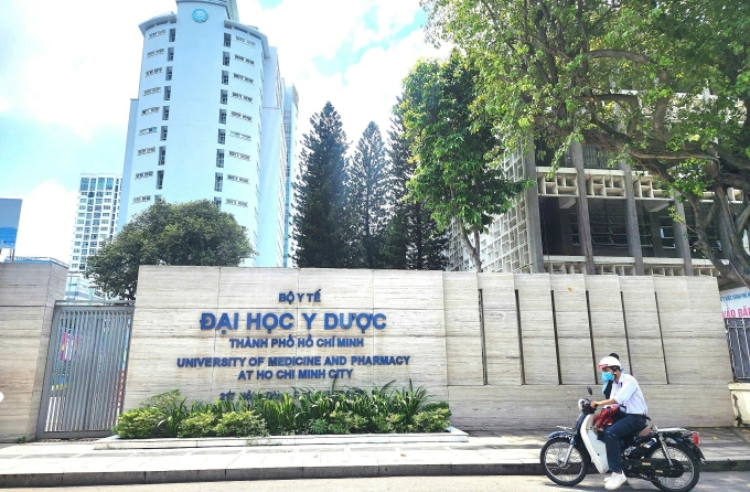 Đại học Y Dược TP HCM, quận 5. Ảnh: Lệ Nguyễn