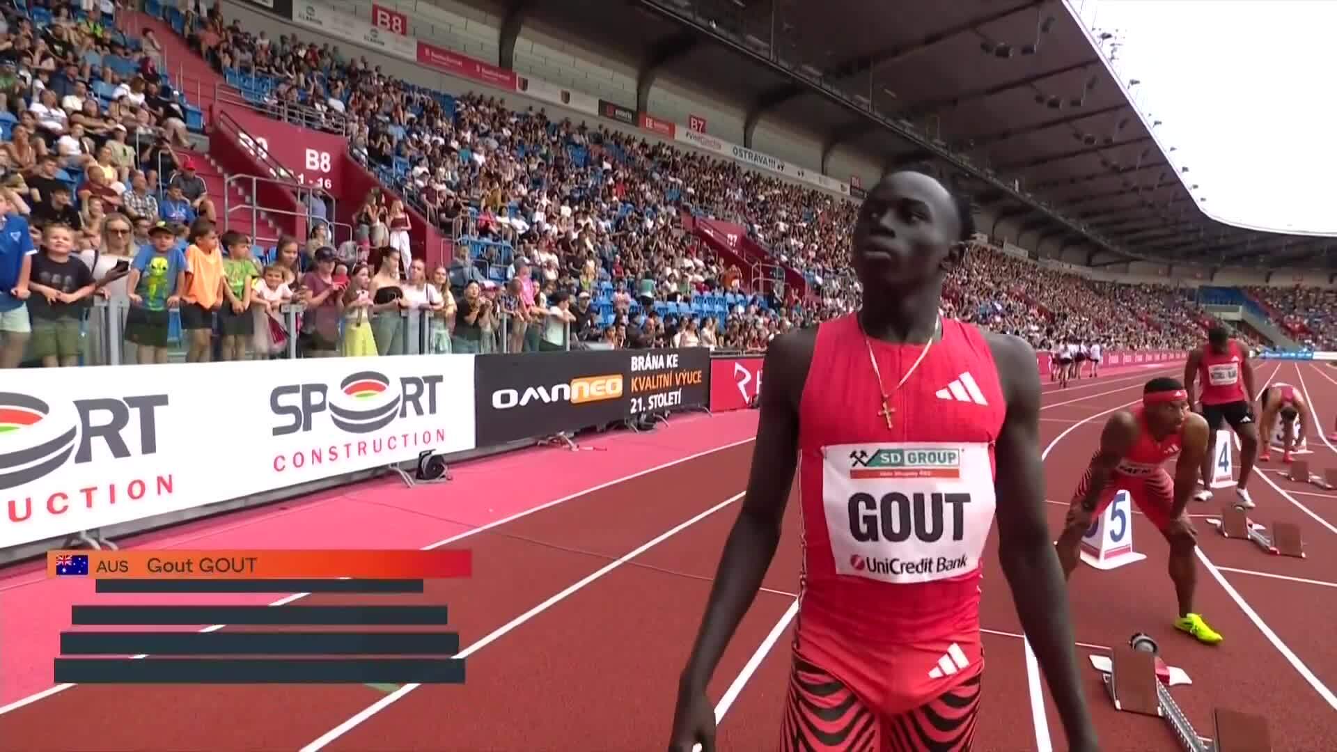 Gout Gout phá kỷ lục 200m của Australia