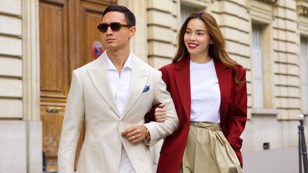 Hồ Ngọc Hà, Kim Lý dạo chơi Paris