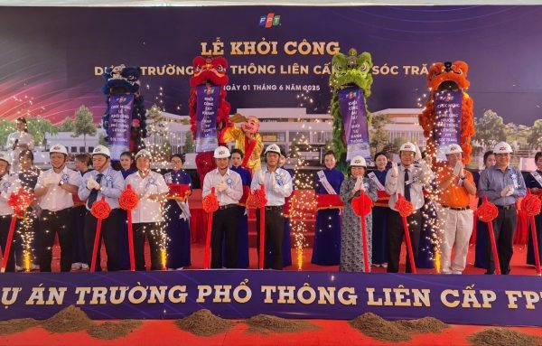 FPT khởi công trường liên cấp Sóc Trăng: Cơ hội mới cho giáo dục