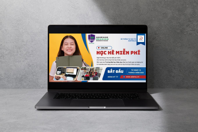 Khóa học hè miễn phí trên Ademy.vn. Ảnh: ĐHGD