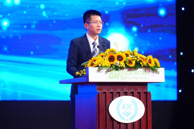 Ông Lê Việt Hòa - Giám đốc Công ty VTC Online, Trưởng ban tổ chức cuộc thi IOE. Ảnh: IOE