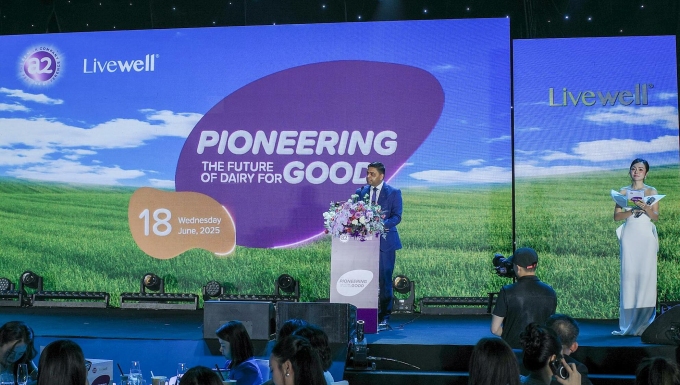 Ông Yohan Senaratne - Giám đốc Điều hành kinh doanh quốc tế The a2 Milk Company. Ảnh: Công ty Sống Lành