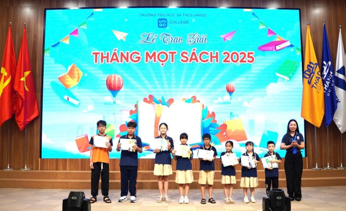 Trường tạo nhiều sân chơi để khơi gợi hứng thú, đam mê học tập của trẻ. Ảnh: Unigo