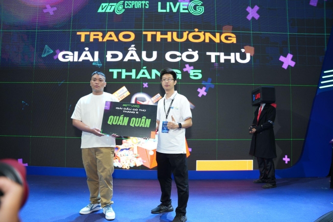 Quán quân Giải đấu cờ thủ LiveG tháng 5 thuộc về Nguyễn Duy Vũ