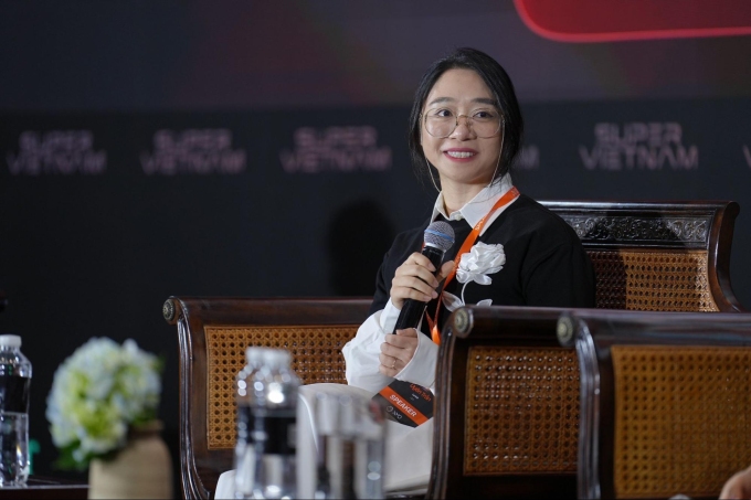 Bà Trần Tố Uyên, Tổng giám đốc LynkID. Ảnh: Giang Huy