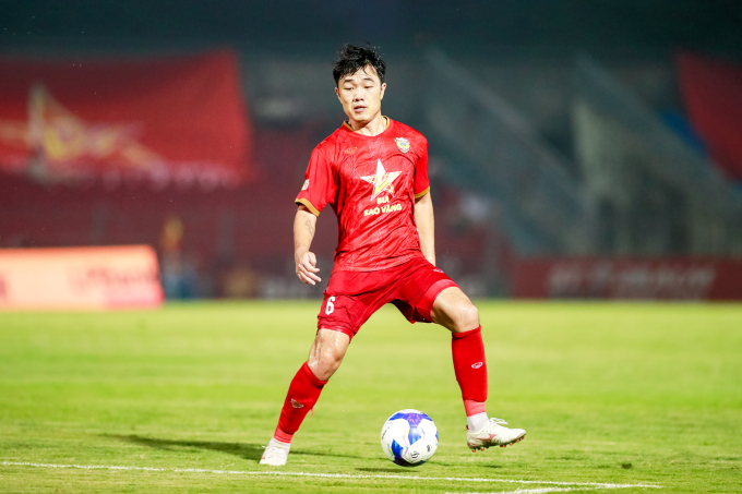 Lương Xuân Trường là một trong năm cầu thủ rời Hà Tĩnh sau mùa giải 2024-2025. Ảnh: Hà Tĩnh FC