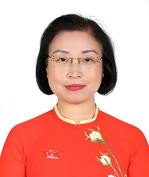 Bà Phạm Thị Thanh Mai được bầu làm Phó chủ tịch HĐND thành phố. Ảnh: Hoàng Phong