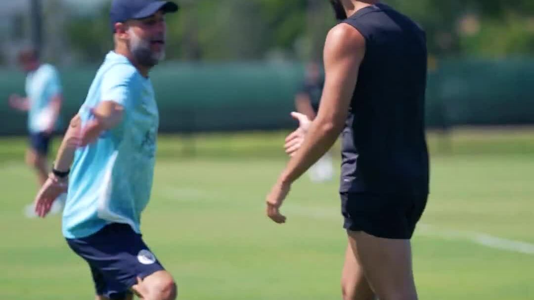 Man City tập luyện ở Mỹ