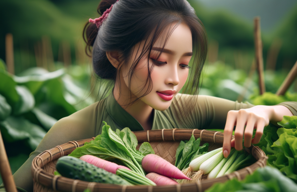 Đố vui: Cải gì tên trên cao, trồng dưới đất?