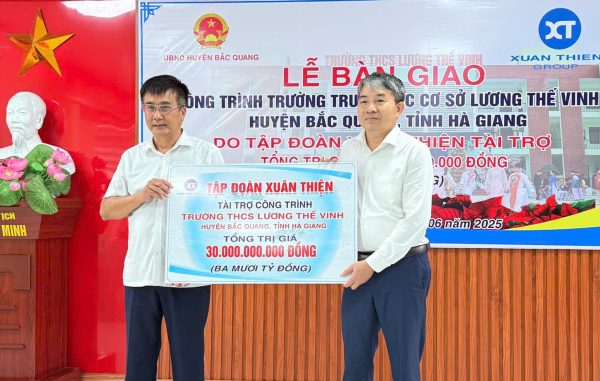 Trường mới 30 tỷ đồng khánh thành tại Hà Giang
