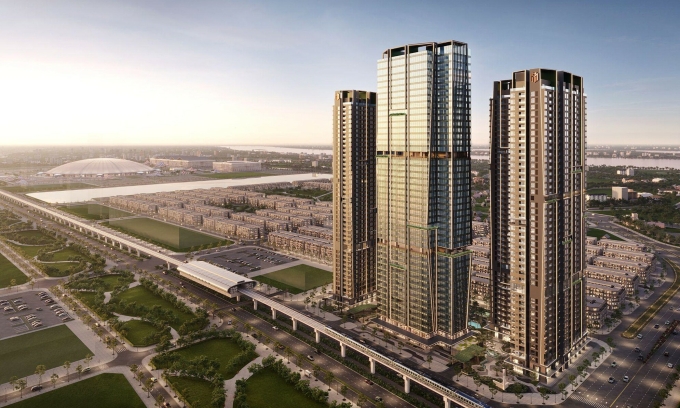 Phối cảnh minh họa dự án Lumière Prime Hills. Ảnh: Masterise Homes
