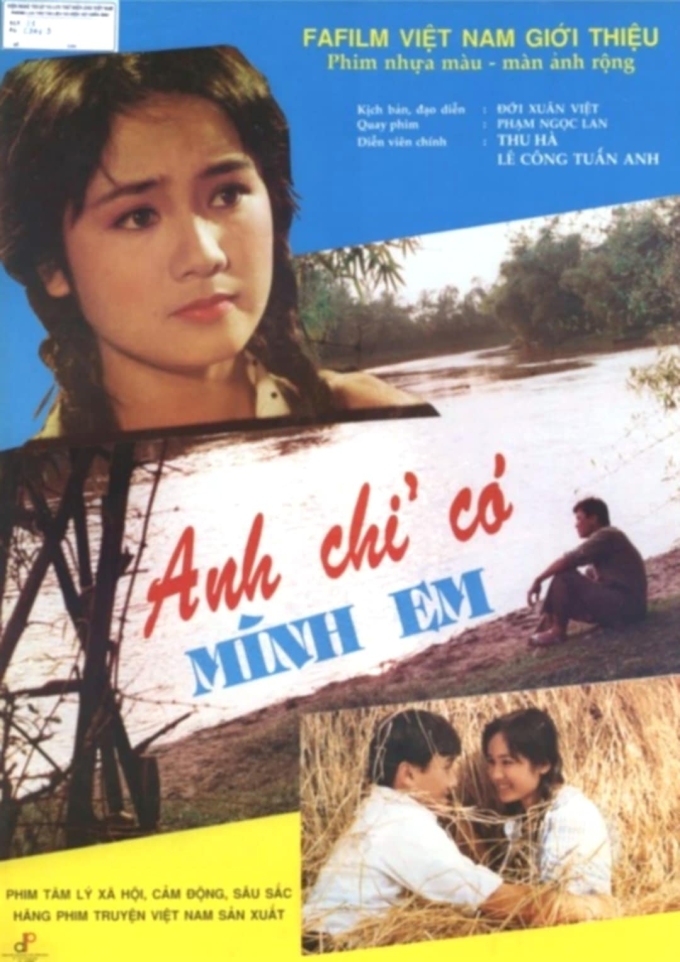 Poster phim Anh chỉ có mình em. Ảnh: Viện Phim Việt Nam