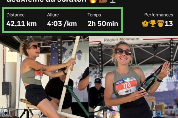 Nữ runner nhận thưởng lớn: 51 chai rượu vang!