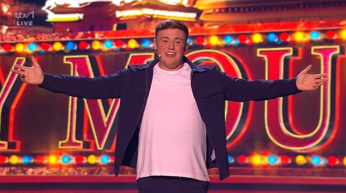 Chân dung quán quân Britains Got Talent mùa 18 - ảo thuật gia Harry Moulding. Ảnh: ITV