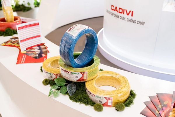 Cadivi ra mắt dây điện không chì mới: An toàn và thân thiện
