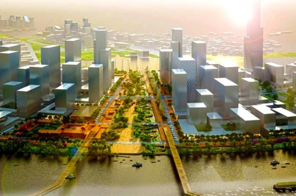 Đề xuất đầu tư quảng trường và lâm viên sinh thái tại Thủ Thiêm