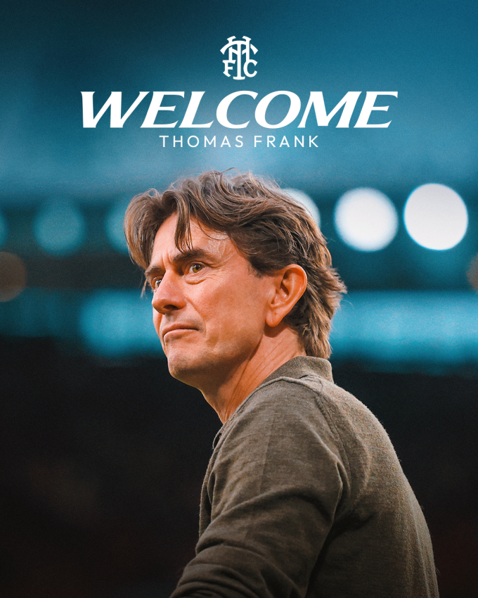 Tottenham thông báo bổ nhiệm Thomas Frank làm HLV trưởng CLB đến năm 2028. Ảnh: Tottenham