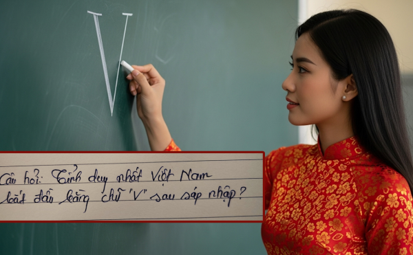 Tỉnh nào duy nhất bắt đầu bằng ‘V’ sau sáp nhập?