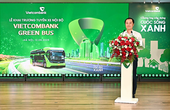 Ông Lê Hoàng Tùng, Phó Tổng giám đốc Vietcombank. Ảnh: Vietcombank