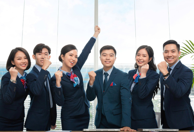 Ngân hàng chú trọng hoạt động đào tạo nội bộ để nâng cao chất lượng nhân sự. Ảnh: Vietcombank