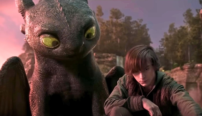 Cảnh phim Bí kíp luyện rồng phiên bản live-action. Ảnh: Universal Pictures