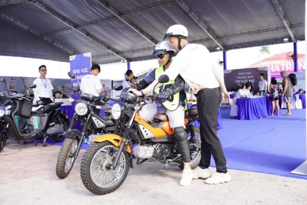 Lái thử Yamaha tại VnExpress Marathon Quy Nhơn 2025