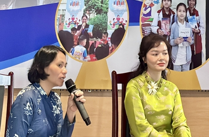 Chuyên gia Tống Liên Anh tại tọa đàm. Ảnh: Châu Anh