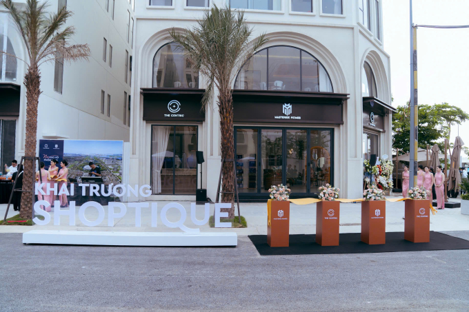 Masterise Homes khai trương căn shoptique mẫu tại dự án The Centric tại Thuỷ Nguyên. Ảnh: Masterise Homes