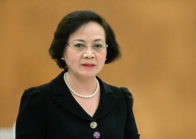 Bộ trưởng Nội vụ Phạm Thị Thanh Trà. Ảnh: Hoàng Phong