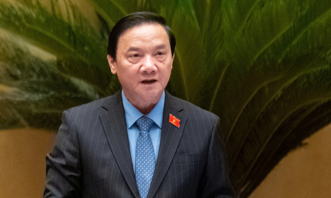 Phó chủ tịch Quốc hội Nguyễn Khắc Định. Ảnh: Hoàng Phong