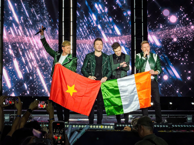 Mang Westlife tới Việt Nam là món quà mang ý nghĩa thịnh vượng tinh thần mà VPBank dành cho cộng đồng yêu nhạc. Ảnh: VPBank