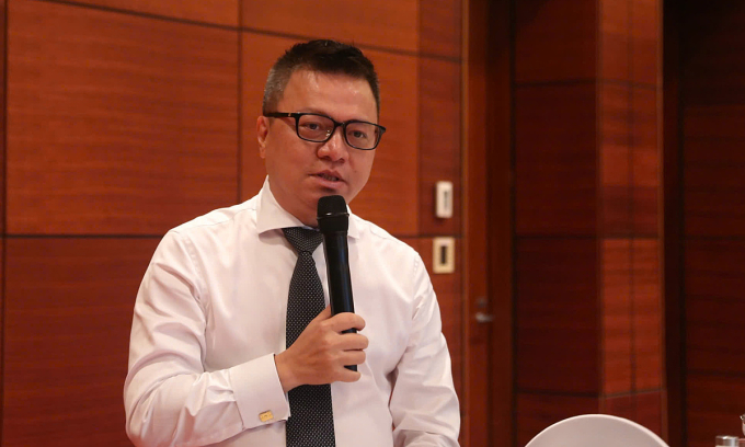Ông Lê Quốc Minh, Ủy viên Trung ương Đảng, Tổng biên tập Báo Nhân dân. Ảnh: Hoàng Phong