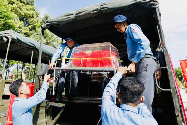 Hồi hương 358 hài cốt liệt sĩ hy sinh tại Campuchia