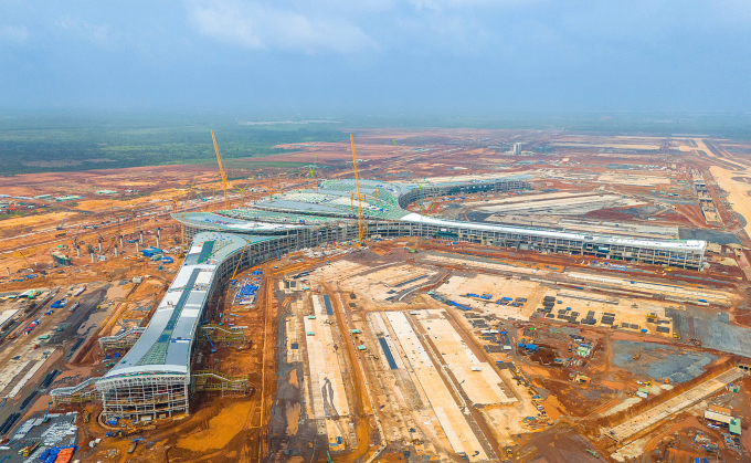 Nhà ga dự án sân bay Long Thành. Ảnh: Phước Tuấn
