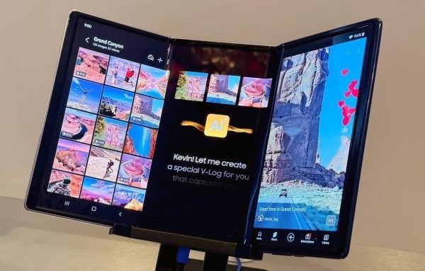 Samsung: Cấu hình smartphone gập ba đột phá